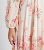 Mirella – Florales Maxi Sommerkleid