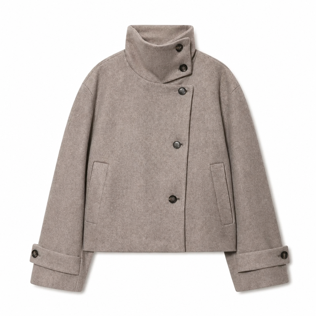 Ellinor – Kurzjacke mit Stehkragen
