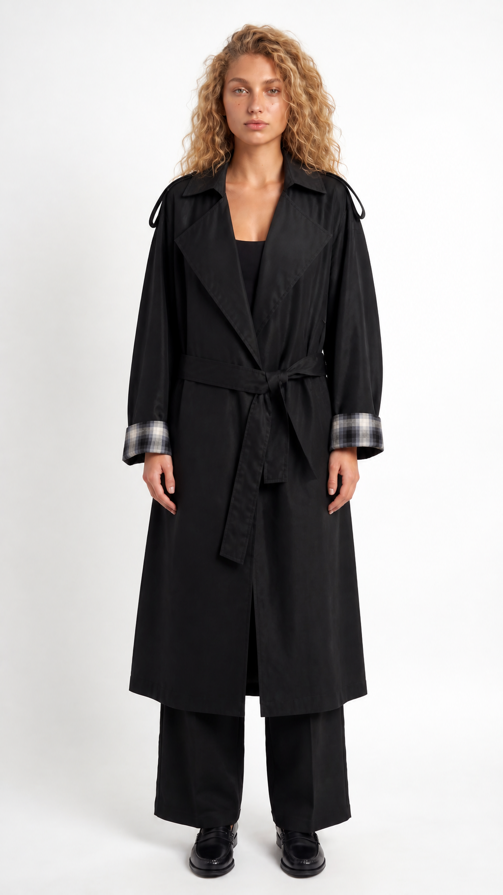 Aurora – Trenchcoat mit Bindegürtel