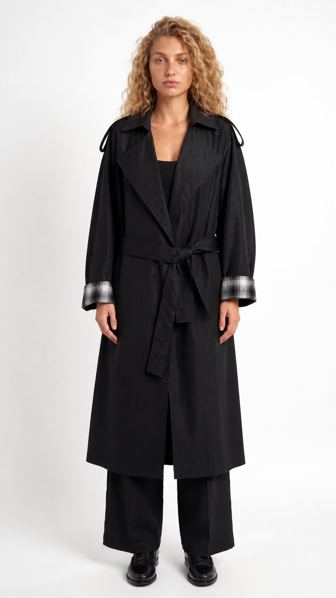 Aurora – Trenchcoat mit Bindegürtel