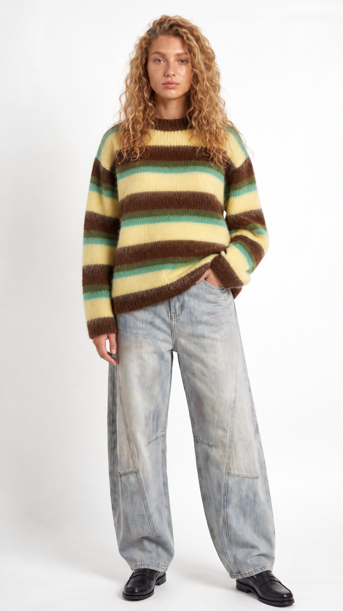 Livia – Strickpullover mit V-Ausschnitt