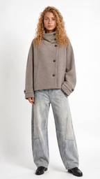 Ellinor – Kurzjacke mit Stehkragen