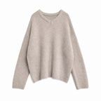 Lia – Strickpullover mit V-Ausschnitt