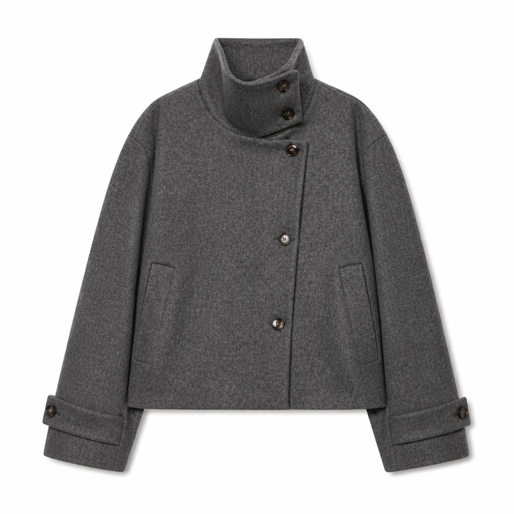 Ellinor – Kurzjacke mit Stehkragen