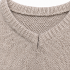Lia – Strickpullover mit V-Ausschnitt