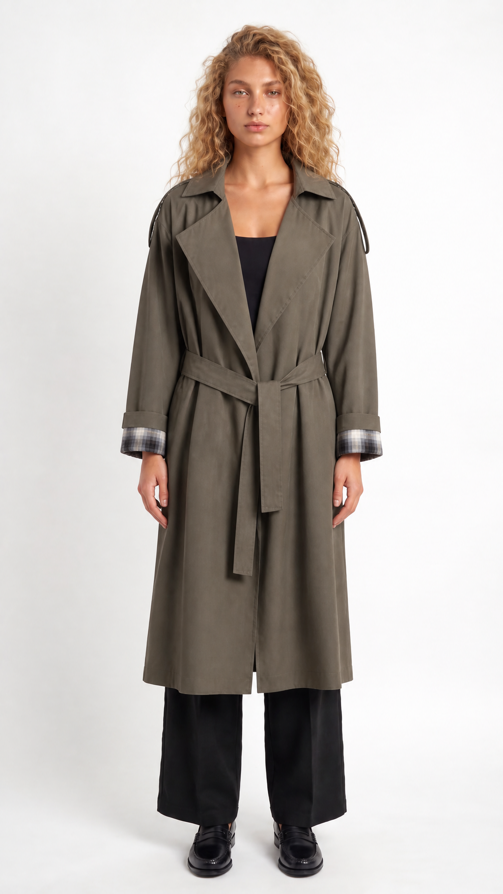 Aurora – Trenchcoat mit Bindegürtel