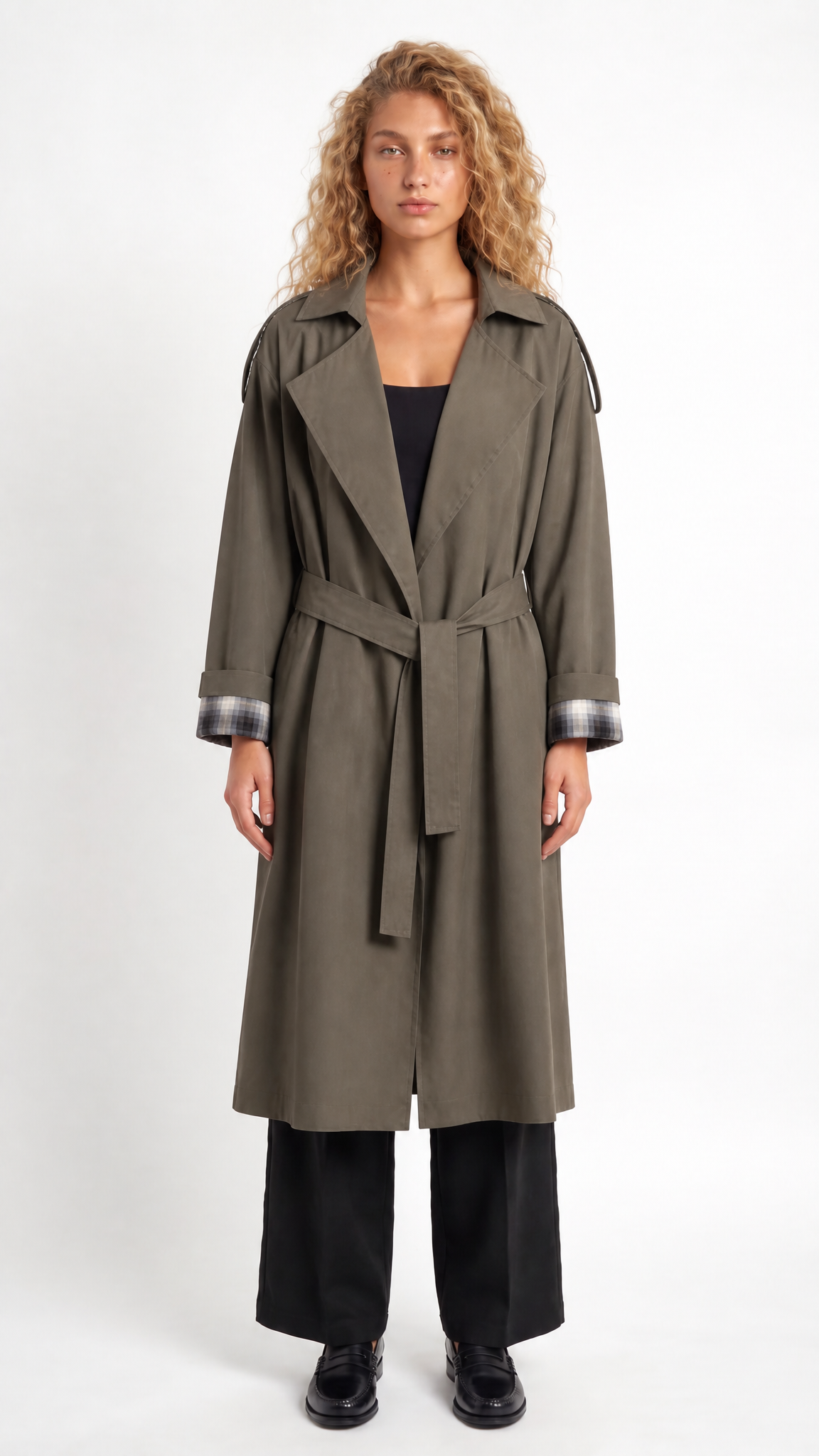 Aurora – Trenchcoat mit Bindegürtel