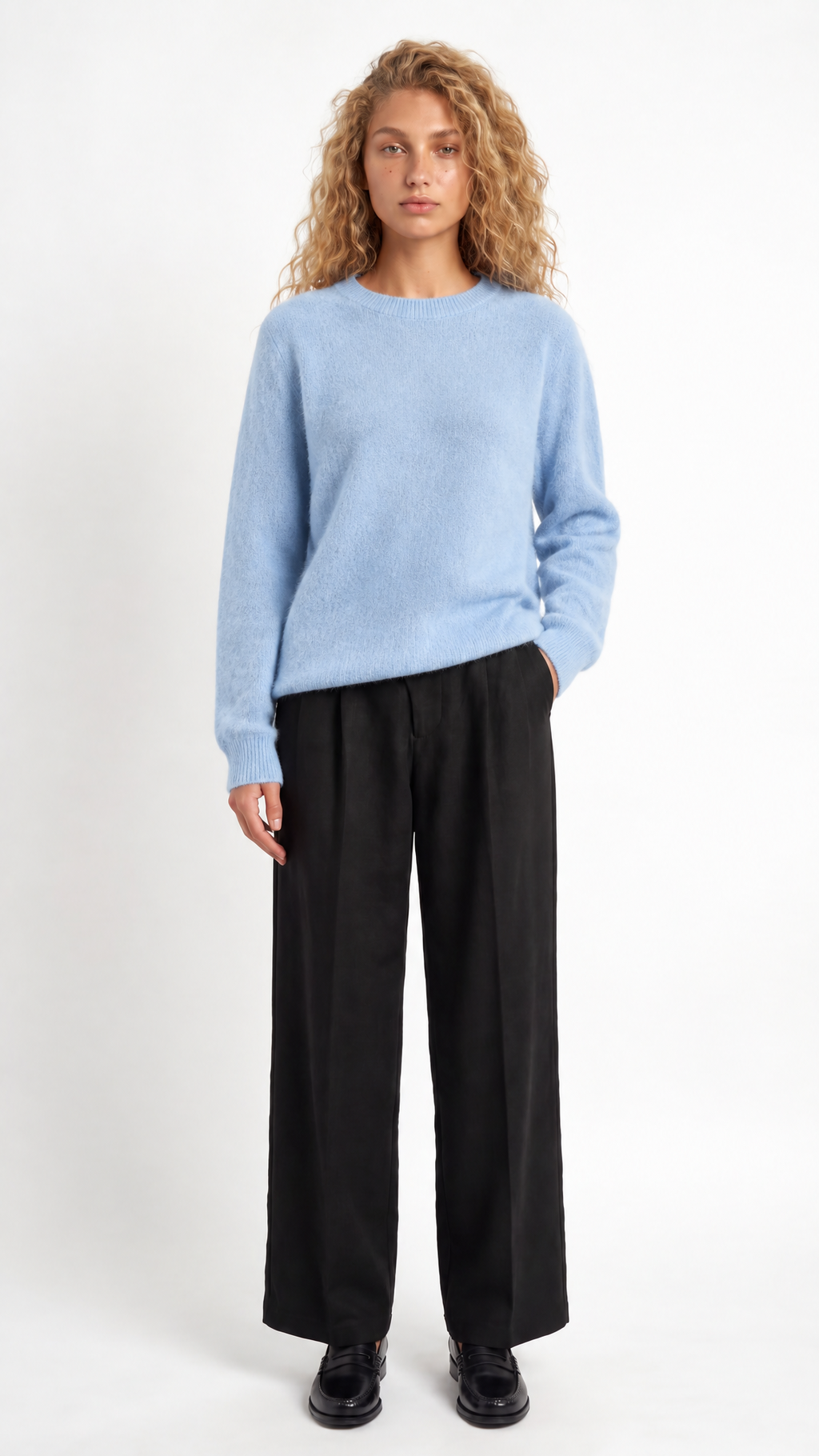 Fenja – Pullover mit Rundhalsauschnitt