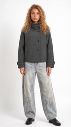 Ellinor – Kurzjacke mit Stehkragen