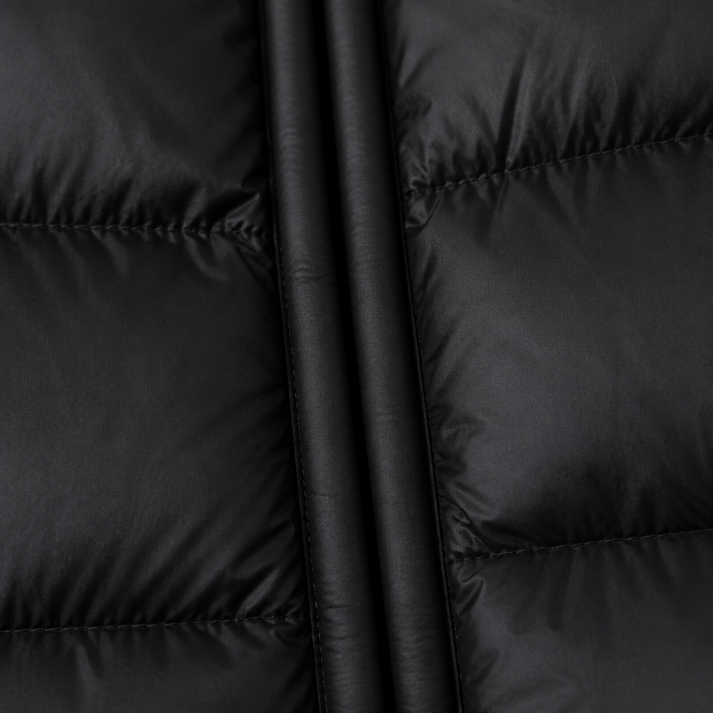 Freya – Lange Daunenjacke mit abnehmbarer Kapuze