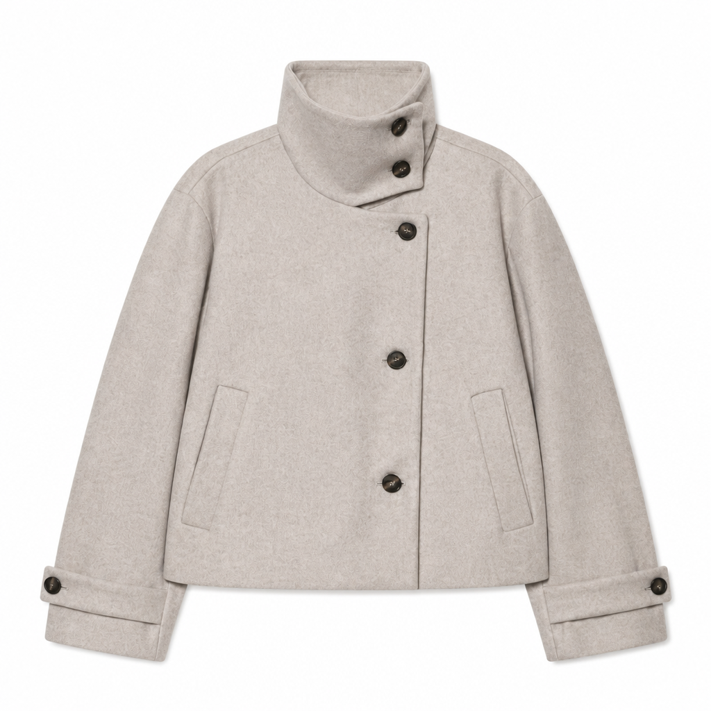 Ellinor – Kurzjacke mit Stehkragen