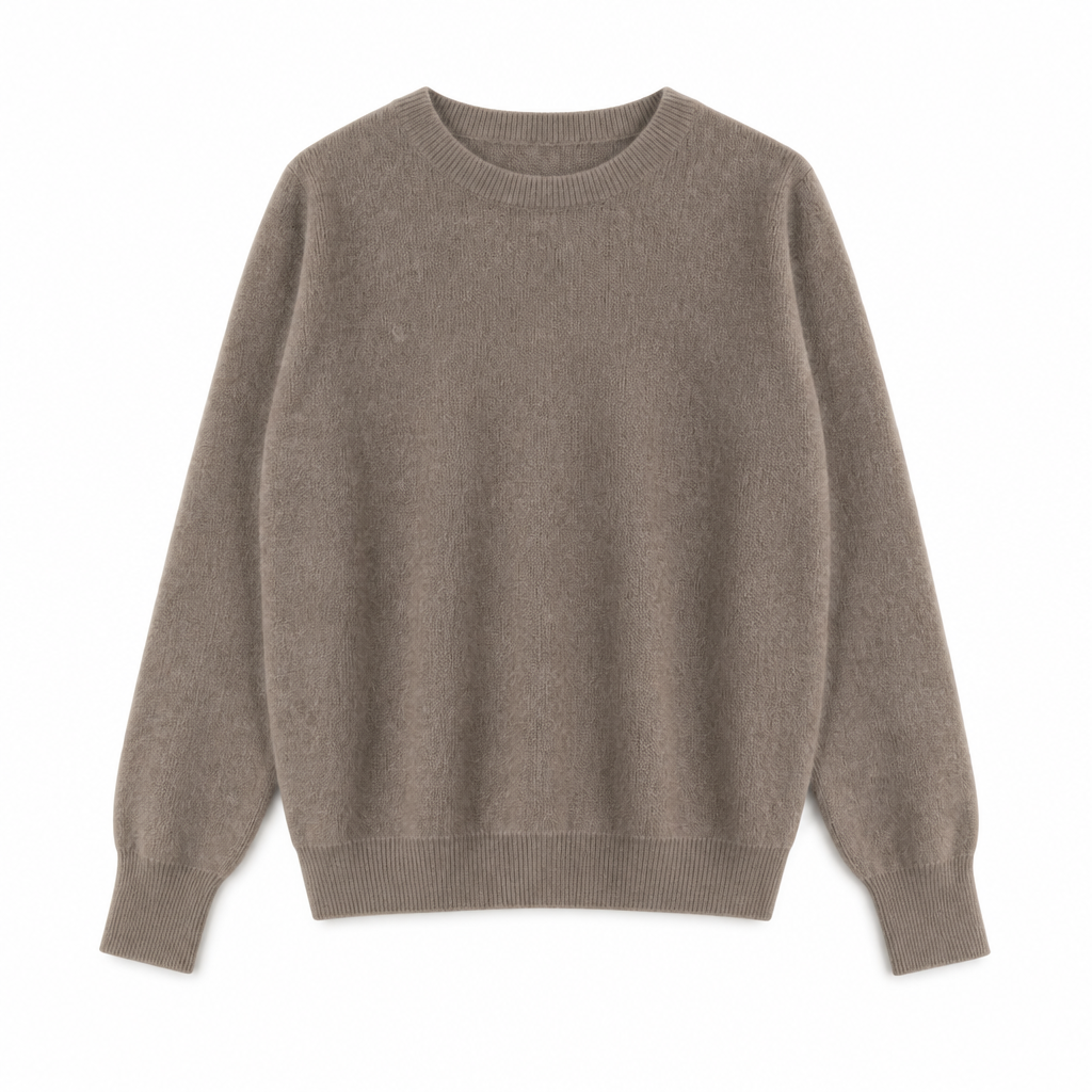 Fenja – Pullover mit Rundhalsauschnitt