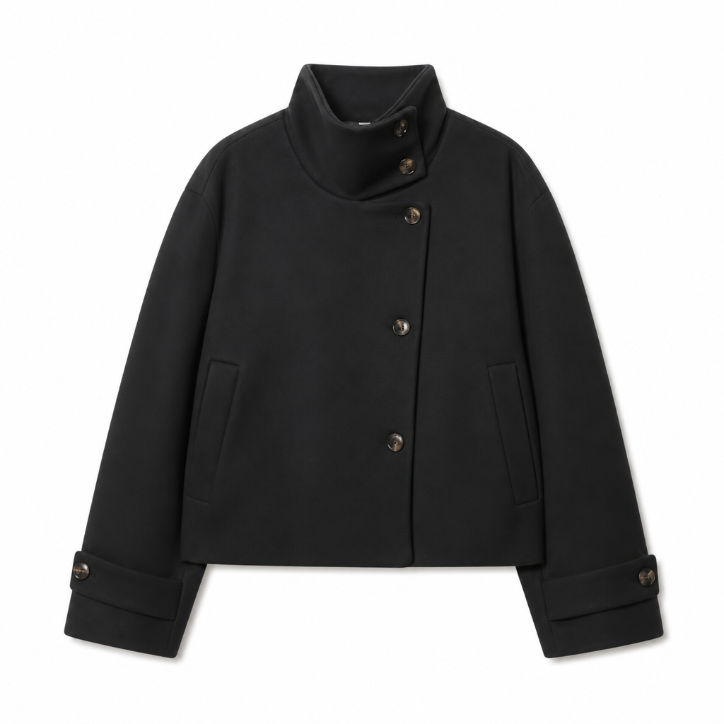 Ellinor – Kurzjacke mit Stehkragen