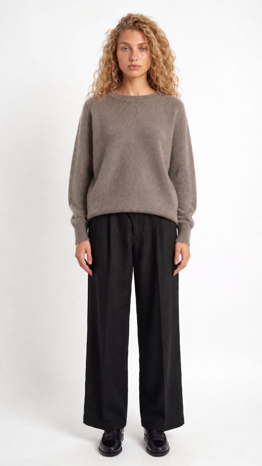 Fenja – Pullover mit Rundhalsauschnitt
