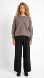 Fenja – Pullover mit Rundhalsauschnitt
