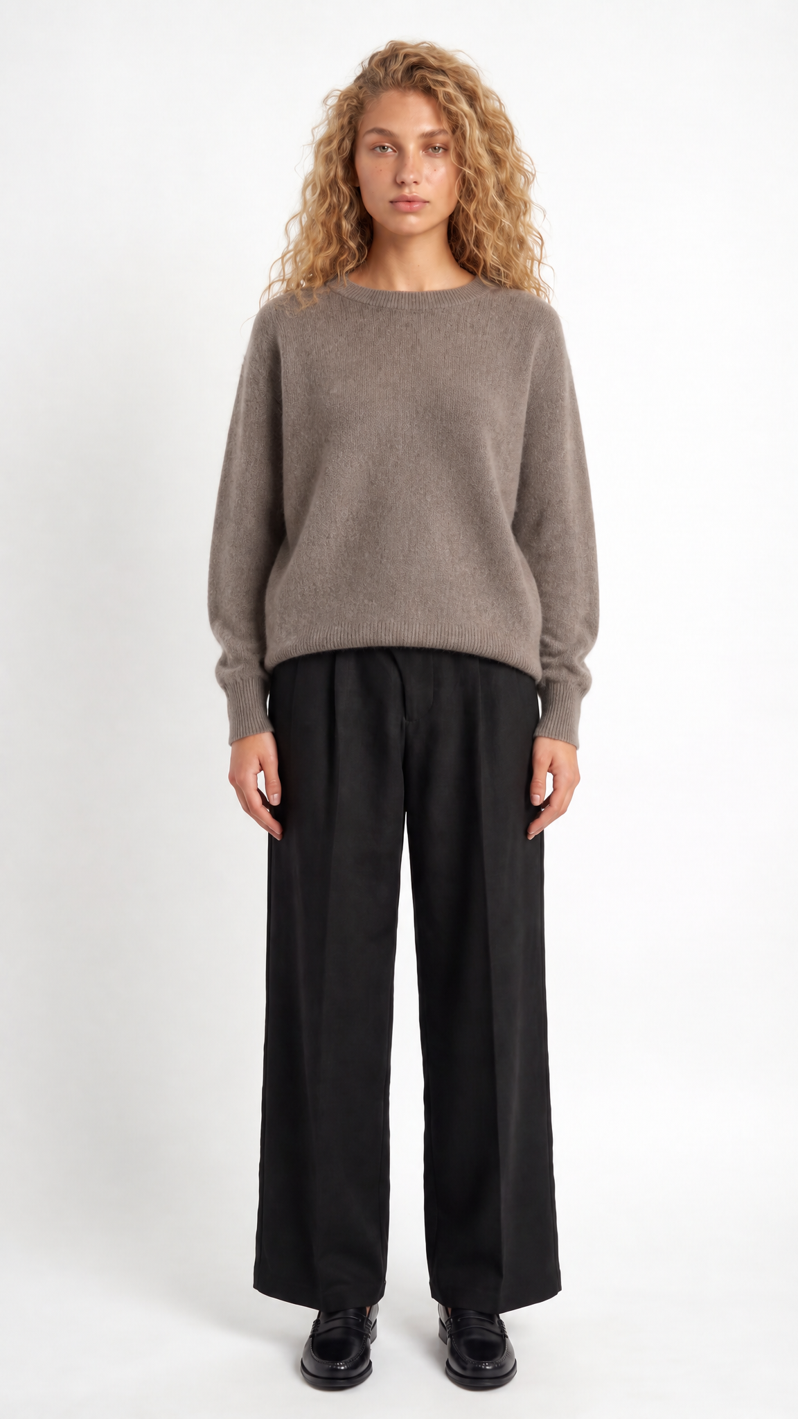 Fenja – Pullover mit Rundhalsauschnitt